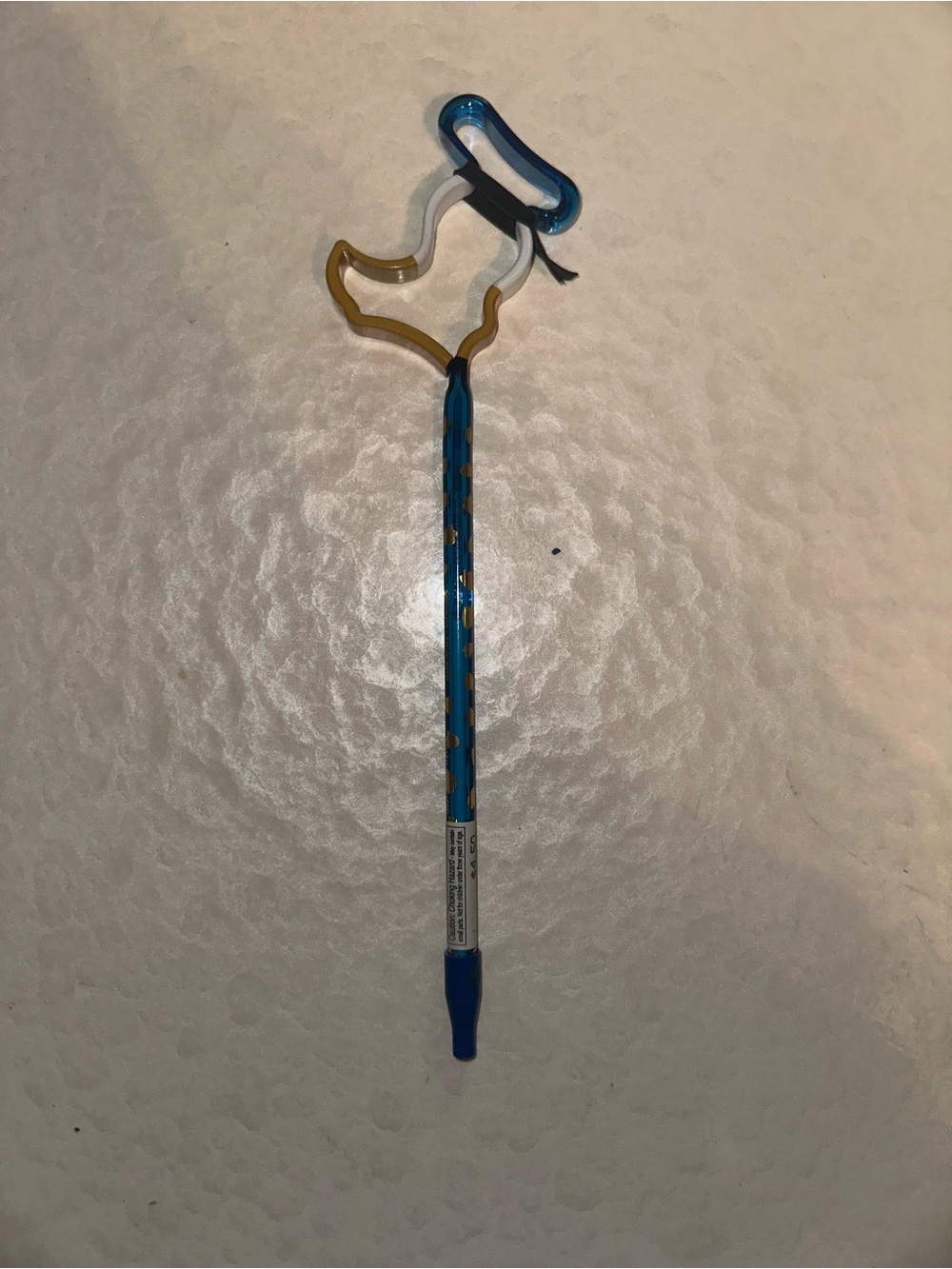 WALT DISNEY WORLD DONALD DUCK SHAPED PEN PLASTIC FIGURAL THEME PARK Works